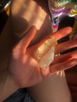 Large Tangerine Dream Lemurian Crystal