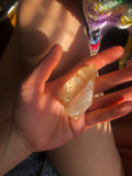 Large Tangerine Dream Lemurian Crystal