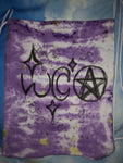 Purple Magick~drawstring backpack